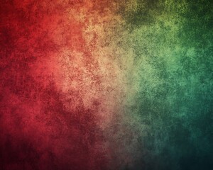 Obraz premium Abstract gradient watercolor green, red background