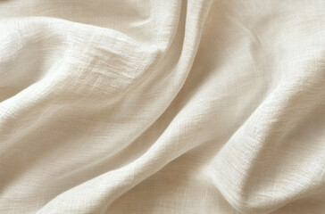 Fototapeta premium Natural Linen Fabric Texture.