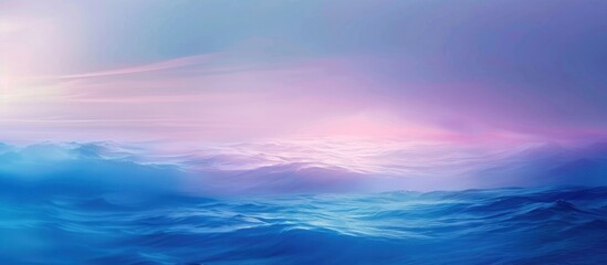 Obraz premium Dreamy Ocean Sunset with Soft Pastel Colors