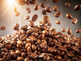 Obraz premium Aromatic Coffee Beans