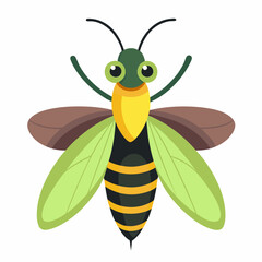 Firefly art vector illustration