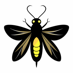 Firefly art vector illustration