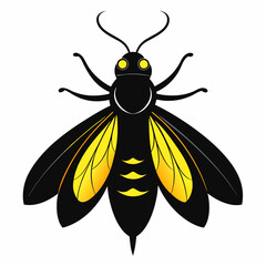 Firefly art vector illustration