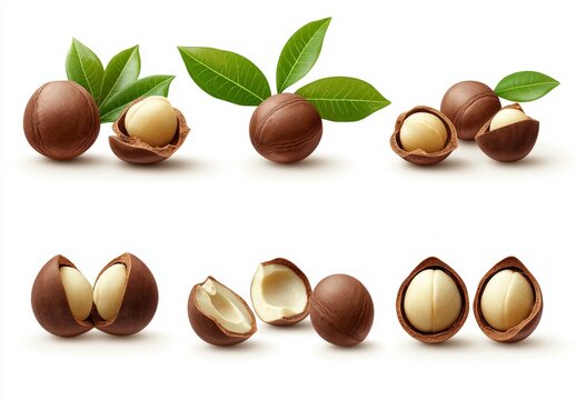 Isolated argan oil with seeds on a white background. Moroccan natural oils and cosmetics for skin and hair care. Argan oil isolated.