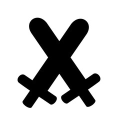 Obraz premium Sword icon