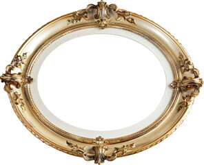 Ornate gold frame