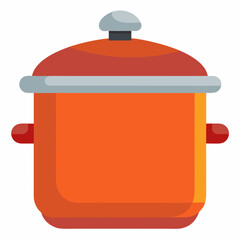 Crockpot art vector illustration