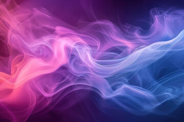 Fototapeta premium Blue and Pink Background With Smoke