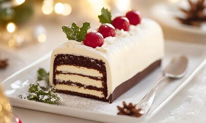 Delicious Dessert buche de noel, Generative AI