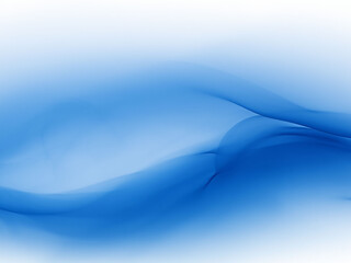 Fototapeta premium Modern abstract blue blurred wave pattern dynamic motion luxury decorative background texture 