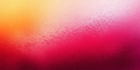 Grainy noisy background, red pink yellow grungy texture