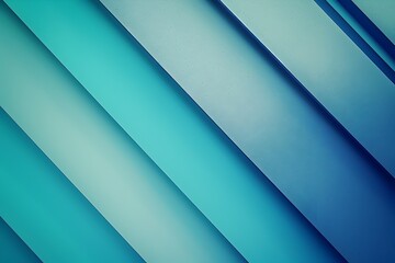 Obraz premium Light blue and teal gradient background with diagonal line, simple and minimalist style, flat composition, soft lighting, high resolution, and elegant feel. Abstract, geometric shapes, minimalism, hig