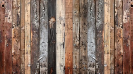 Rustic Wooden Plank Wall Texture