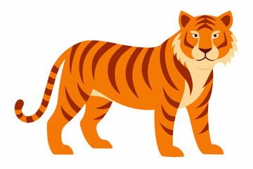 A Tiger vector art illustration