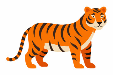 A Tiger vector art illustration