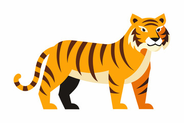 A Tiger vector art illustration