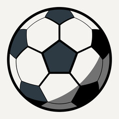 Soccer Ball A soccer ball art vector