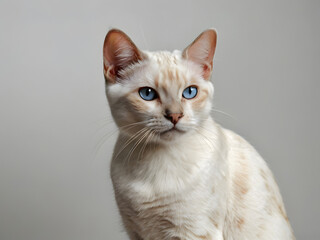 Obraz premium portrait of a cat,close up of a cute cat