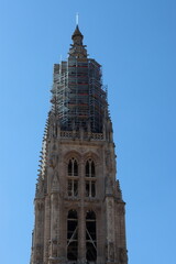 Detail of the Cathedral of Burgos, Spain