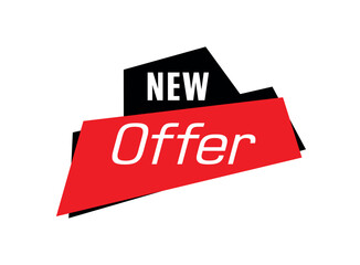 new offer text information sign