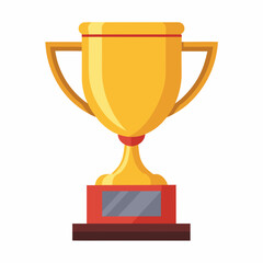 Trophy art vector