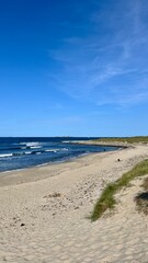Sele Beach (Selestranda) in Sola, Klepp, Rogaland, Norway.