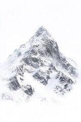 Obraz premium Mountain Skier in Snow