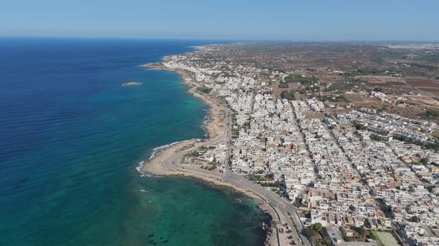 Torre San Giovanni is renowned for its long white beaches of incredible beauty and quality combined with a particularly light blue and transparent sea with shallow waters for very long stretches