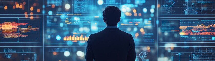 A digital platform displaying realtime project progress, representing the integration of innovation and presuppositions in management