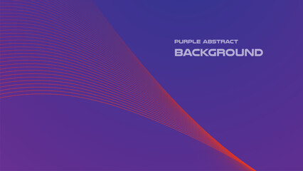 Purple abstract background with curve line for backdrop or presentation