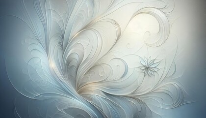 abstract blue background with swirls