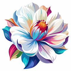 lotus flower isolatedflower, floral, vector, nature, pattern, design, illustration, flowers, leaf, pink, spring, plant, decoration, art, summer, wallpaper, color, blossom, bouquet, garden, beauty, sea