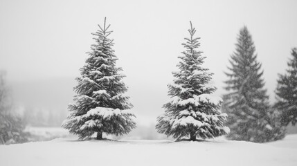 Snowy Trees