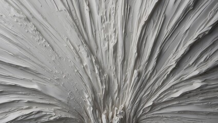 Obraz premium Dynamic white paint texture with energetic brush strokes