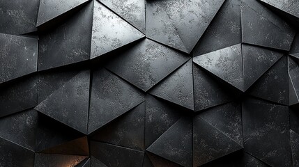 Polished semigloss wall with a clean and stylish tile pattern, providing a contemporary and refined background for slides