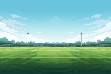 Field football stadium ground.
