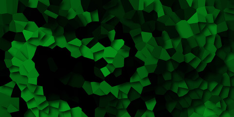 soft green Broken Stained-Glass Background with white lines Seamless pattern with 3d shapes vector Vintage abstract mosaic pattern. colorful polygonal design pattern, which consist of triangles.