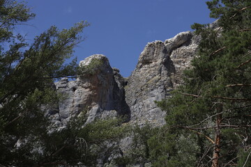 landscape in the mountains