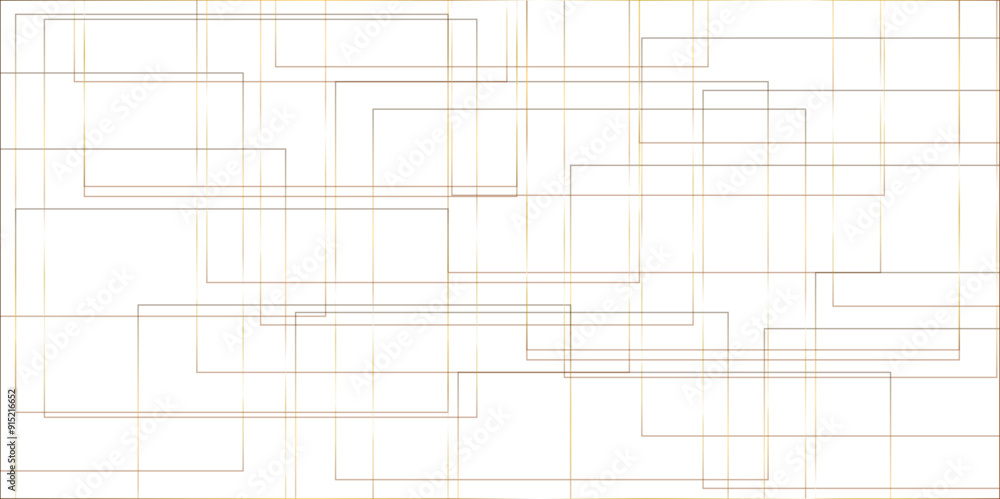 Poster modern pattern elegant line template background. white paper technology concept geometric line vecto