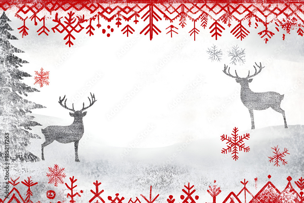 Wall mural christmas background