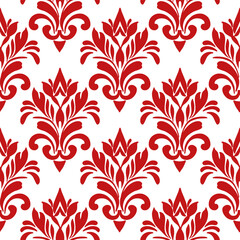 floral Damask Seamless Pattern ethnic Classical luxury  royal Vintage, paisley elements ornament victorian seamless texture for wallpapers, textile  for wallpapers