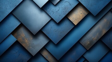 A sleek abstract background with metallic textures and cool blue tones