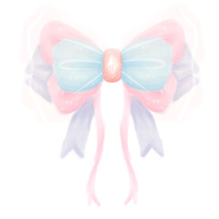 bow isolated on white