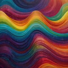 An abstract background with vibrant, swirling waves of color that blend seamlessly