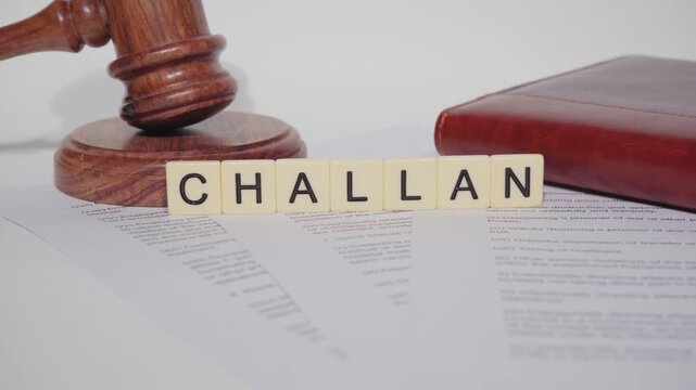 Word CHALLAN