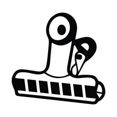 clip, binder, paper clip, stationary, binder clip icon