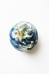 Fototapeta premium Earth on White Surface