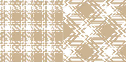 Vector checkered pattern or plaid pattern . Tartan, textured seamless twill for flannel shirts, duvet covers, other autumn winter textile mills. Vector Format
