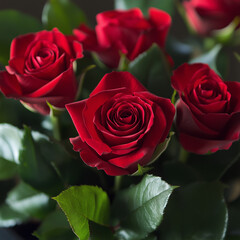 Fototapeta premium Red roses