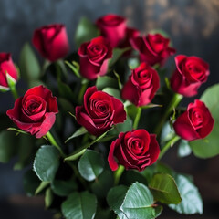 Obraz premium Red roses